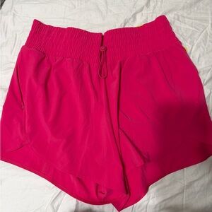 Women's Pink Athletic Shorts